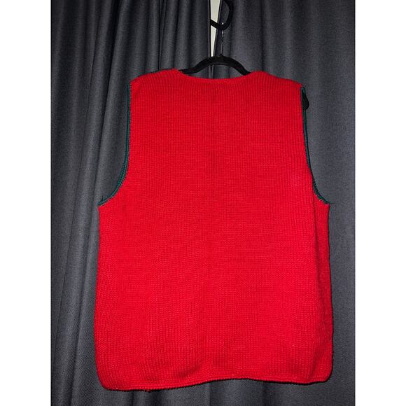 Ugly Christmas Sweater Xmas Vest Size Large - Picture 2 of 2